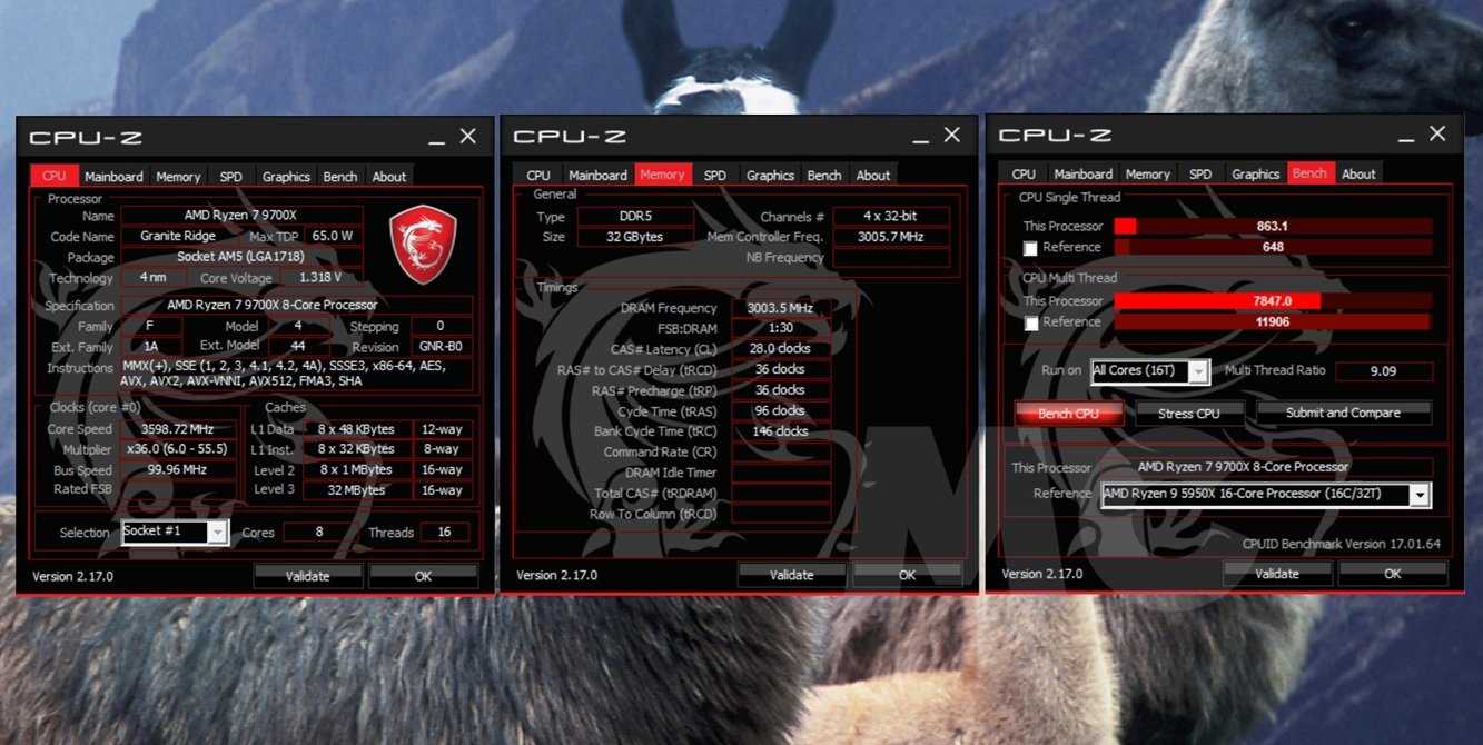 cu ryzen 7 9700x