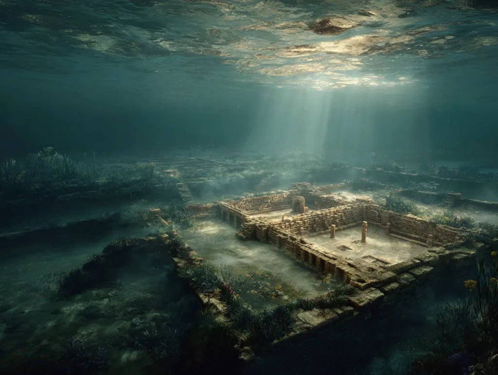 Ruinas bajo el agua