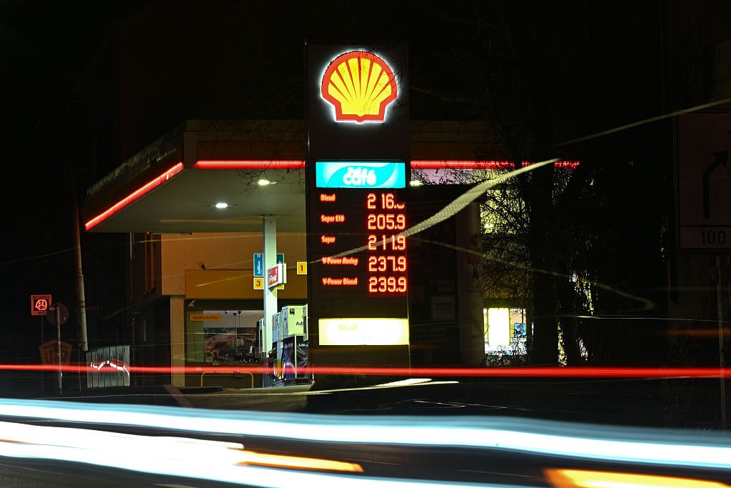 Imagen de archivo de una gasolinera en Alemania.