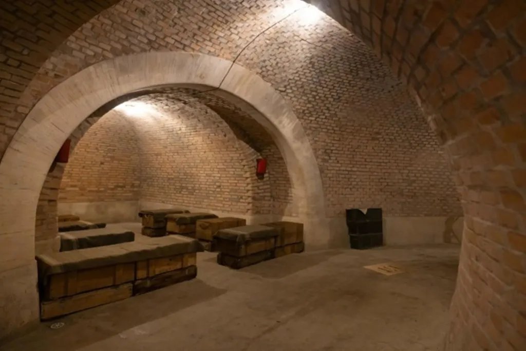 Interior del búnker