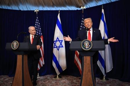 Netanyahu, junto a Trump en diciembre de 2025.