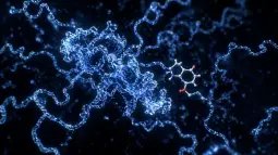 Las proteínas intrínsecamente desordenadas carecen de forma fija, lo que las ha convertido en objetivos imposibles para la farmacología convencional. Foto: Nano Banana o ChatGPT / Scruzcampillo.
