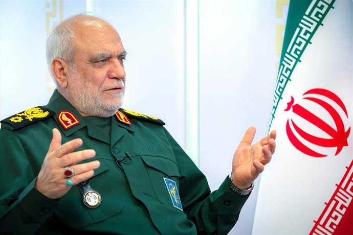 Archivo - El jefe de la Inteligencia de la Guardia Revolucionaria de Irán, Majid Jademi.