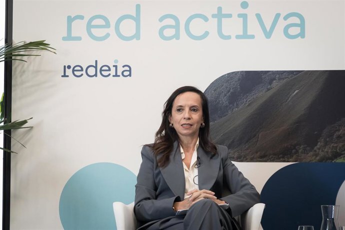 Redeia eleva un 1,8% su beneficio a marzo, hasta 140 millones, e impulsa inversiones hasta los 350 millones Archivo - La presidenta de Redeia, Beatriz Corredor