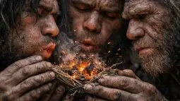 Carbones de hace 780.000 años revelan cómo los primeros humanos aprendieron a dominar el fuego
