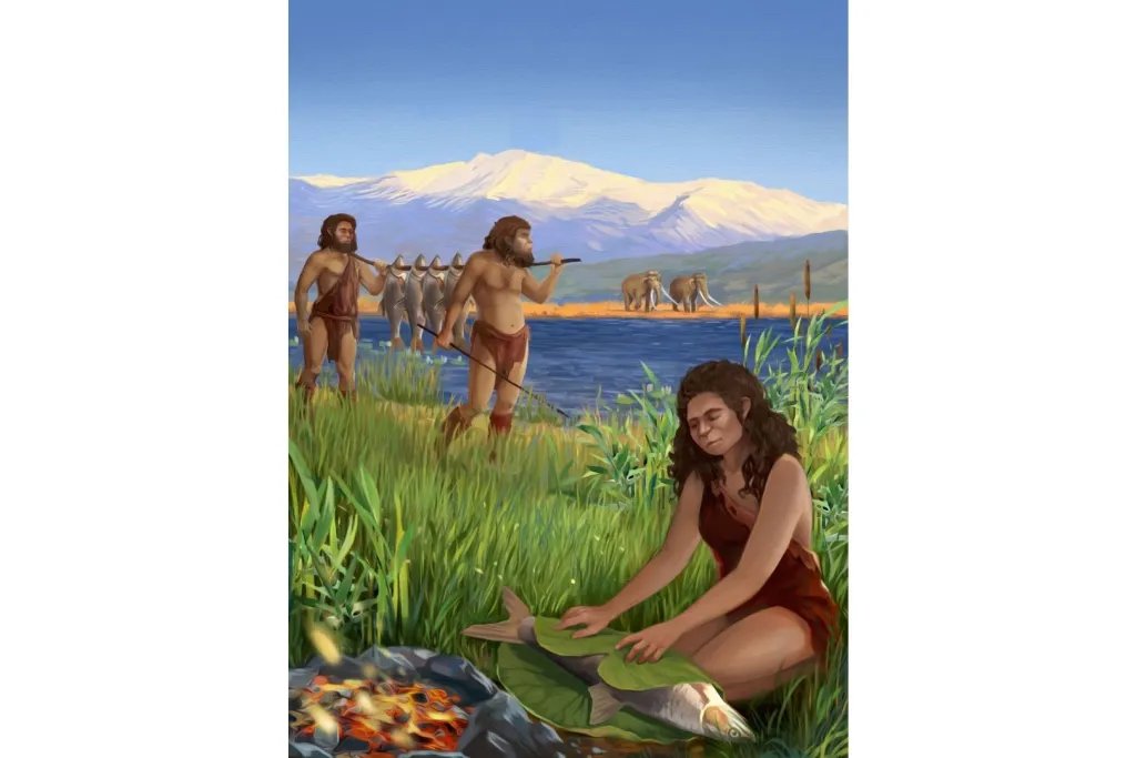 Los antiguos habitantes del yacimiento de Gesher Benot Ya’aqov, en Israel, probablemente emplearon algún tipo de horno de tierra capaz de mantener temperaturas inferiores a los 500 grados centígrados para cocinar pescado
