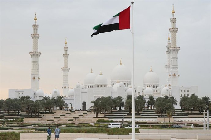 Archivo - Bandera de Emiratos Árabes Unidos
