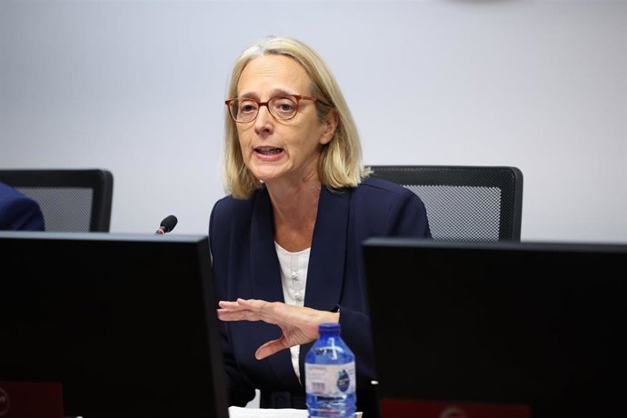 Archivo - La presidenta de la AIReF, Inés Olondriz, en una imagen de archivo. 