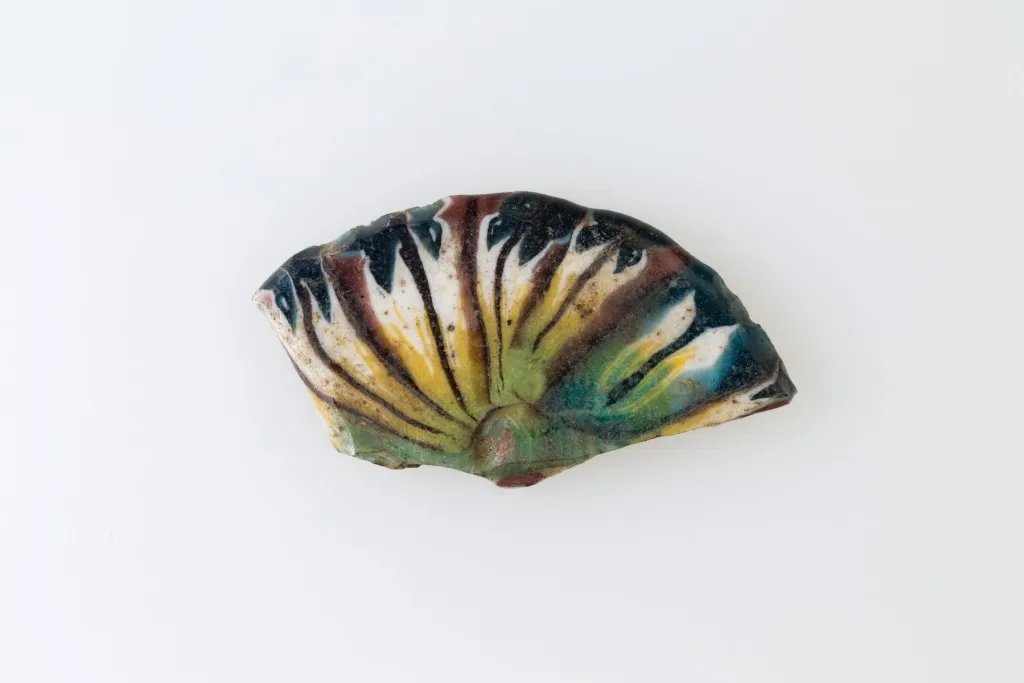 Vidrio romano de tipo millefiori. 