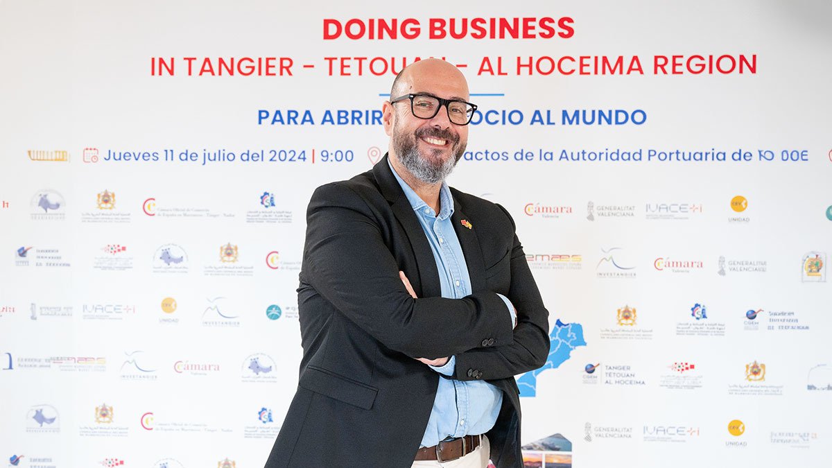 <p>Juan Antonio Vidal, director gerente de la planta de InCom Group en Marruecos - PHOTO/ATALAYAR </p>
