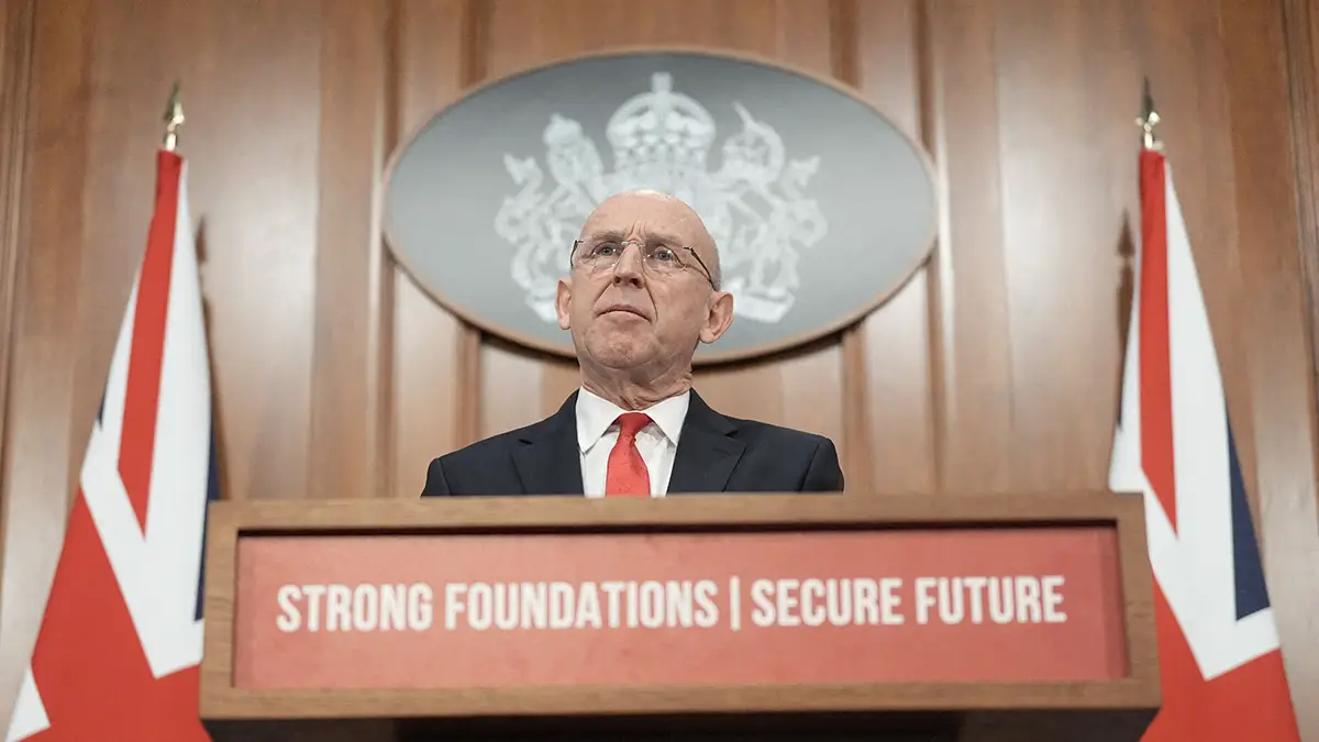 El exministro de Defensa británico, John Healey - Stefan Rousseau/Pool vía REUTERS