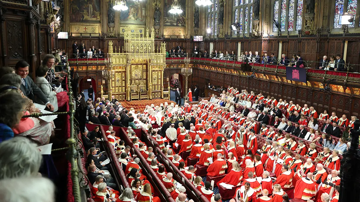 Una vista general antes del discurso del Rey en la Cámara de la Cámara de los Lores durante la Apertura Estatal del Parlamento el 13 de mayo de 2026 en Londres - REUTERS/ CHRIS JACKSON