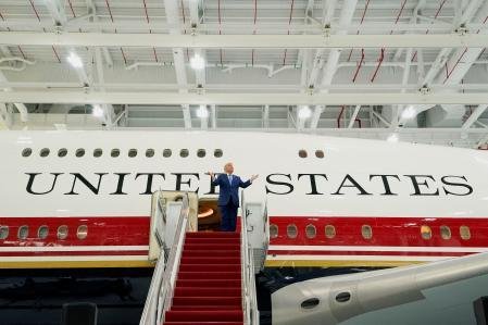 El Air Force One regalado por Qatar a Donald Trump
