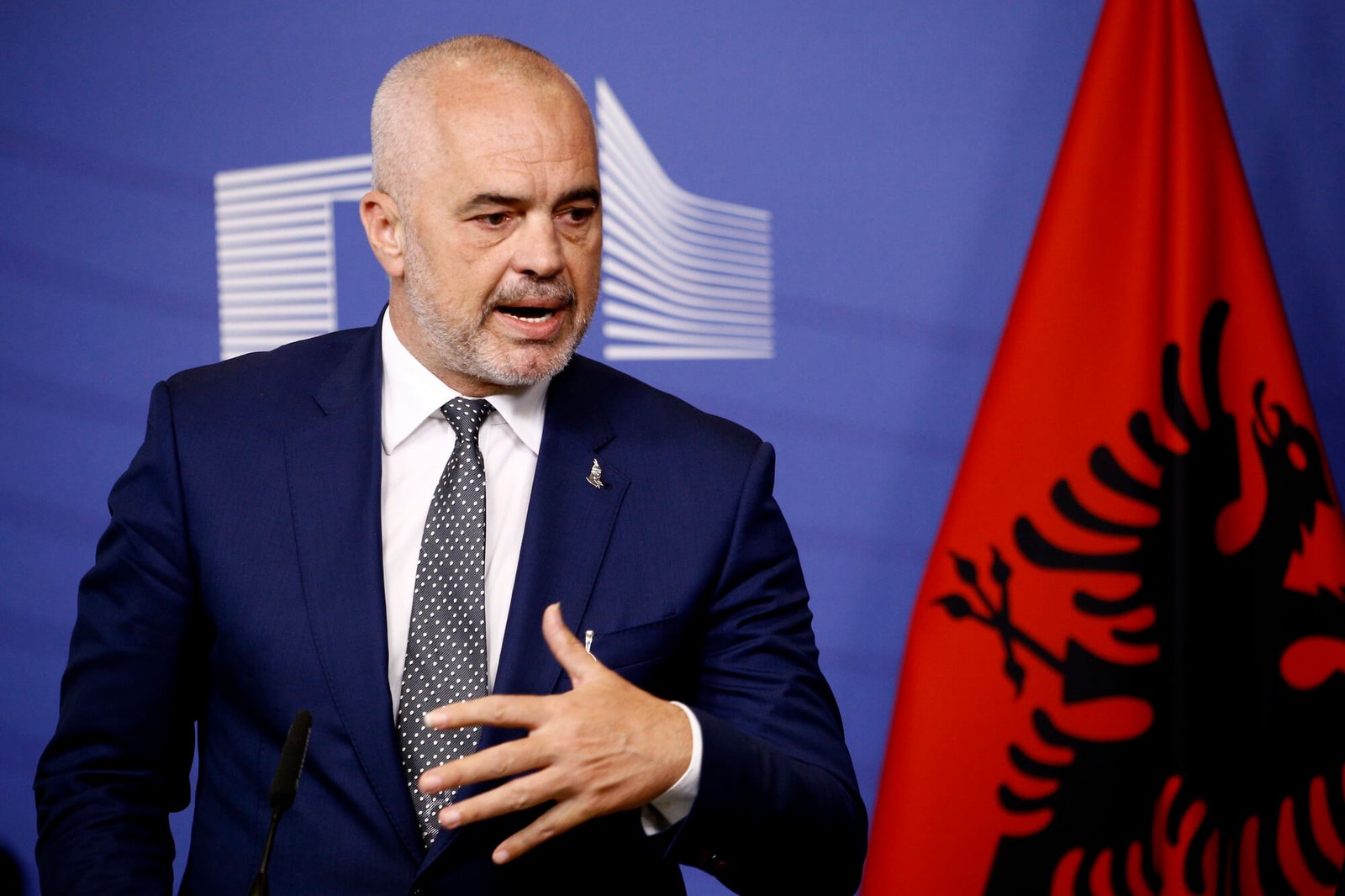 Edi Rama, primer ministro de Albania. 