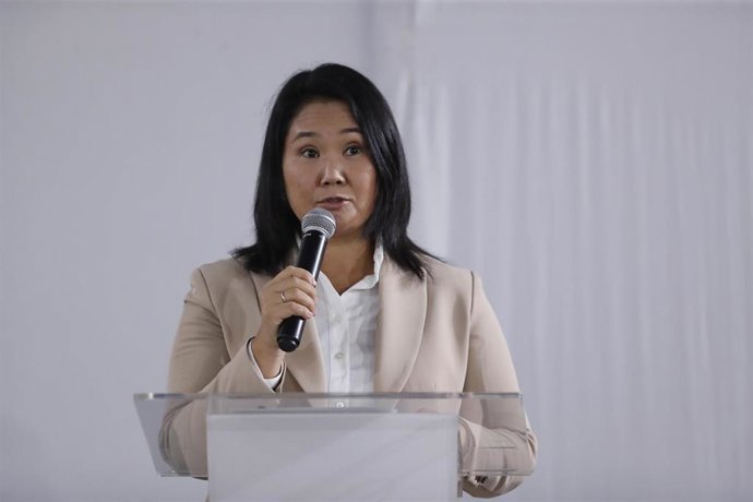 Archivo - La candidata ultraderechista de Fuerza Popular, Keiko Fujimori, en una imagen de archivo