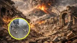Mientras el Vesubio entraba en erupción, un terremoto también sacudió Pompeya, según un nuevo estudio científico