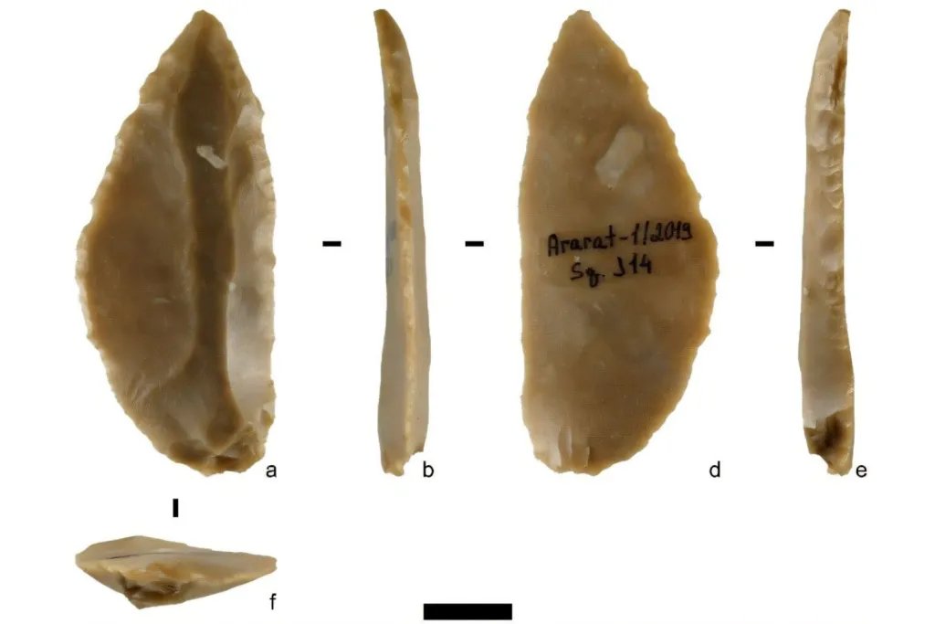 La sofisticada talla de estas herramientas de piedra demuestra que las comunidades prehistóricas compartían técnicas y conocimientos en todo el sur del Cáucaso
