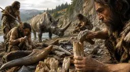 Neandertales reutilizaban dientes de rinoceronte hace más de 100.000 años