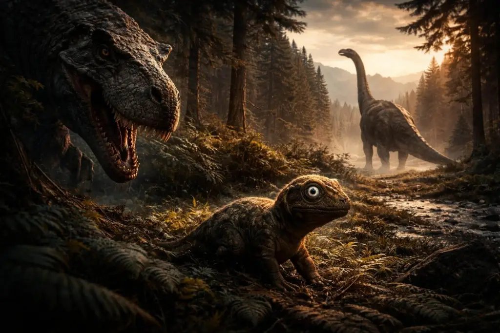 Las crías de dinosaurios de cuello largo eran el tentempié ideal para los depredadores jurásicos