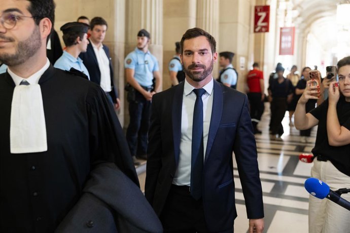 Julien Odoul, diputat en l'Assemblea Nacional francesa i portaveu de la formació de Marine Le Pen.