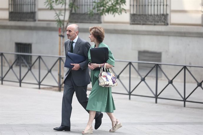 El socio de Zapatero sitúa al expresidente como mediador en el rescate de Plus Ultra sin detallar qué gestiones hizo El empresario Julio Martínez Martínez a su llegada a la Audiencia Nacional, a 21 de julio de 2026, en Madrid (España).