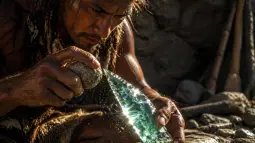 ¿Por qué los artesanos Clovis eligieron un cristal de cuarzo tan difícil de tallar?