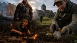 Lo que parecía un viejo botón escondía una de las monedas más raras del último rey vikingo de Noruega