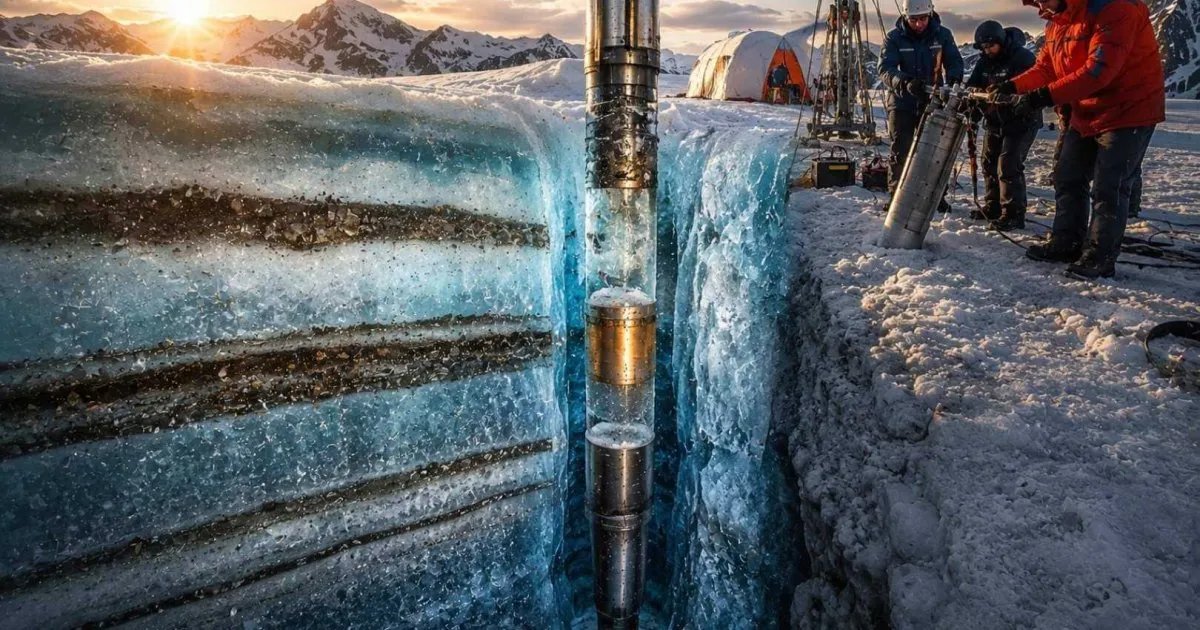 Científicos perforan un glaciar de 3.500 metros en los Alpes y encuentran señales de minería medieval, sequías del año 1000 y volcanes registradas en solo 10 metros de hielo