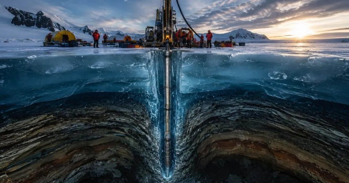 Científicos recuperan bajo 523 metros de hielo en la Antártida occidental un registro geológico de 23 millones de años