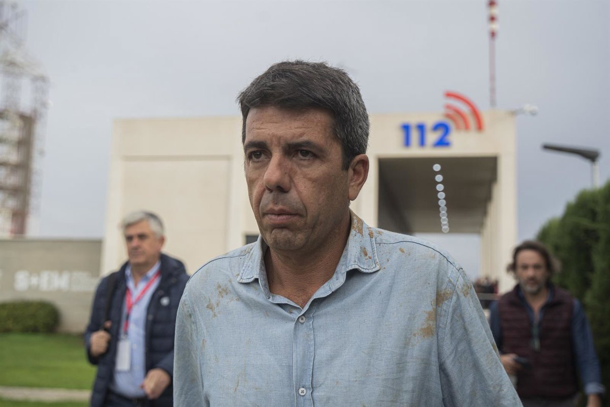 El PSPV llevará al Supremo los nuevos whatsapps de Mazón en la dana dentro de su querella por falso testimonio