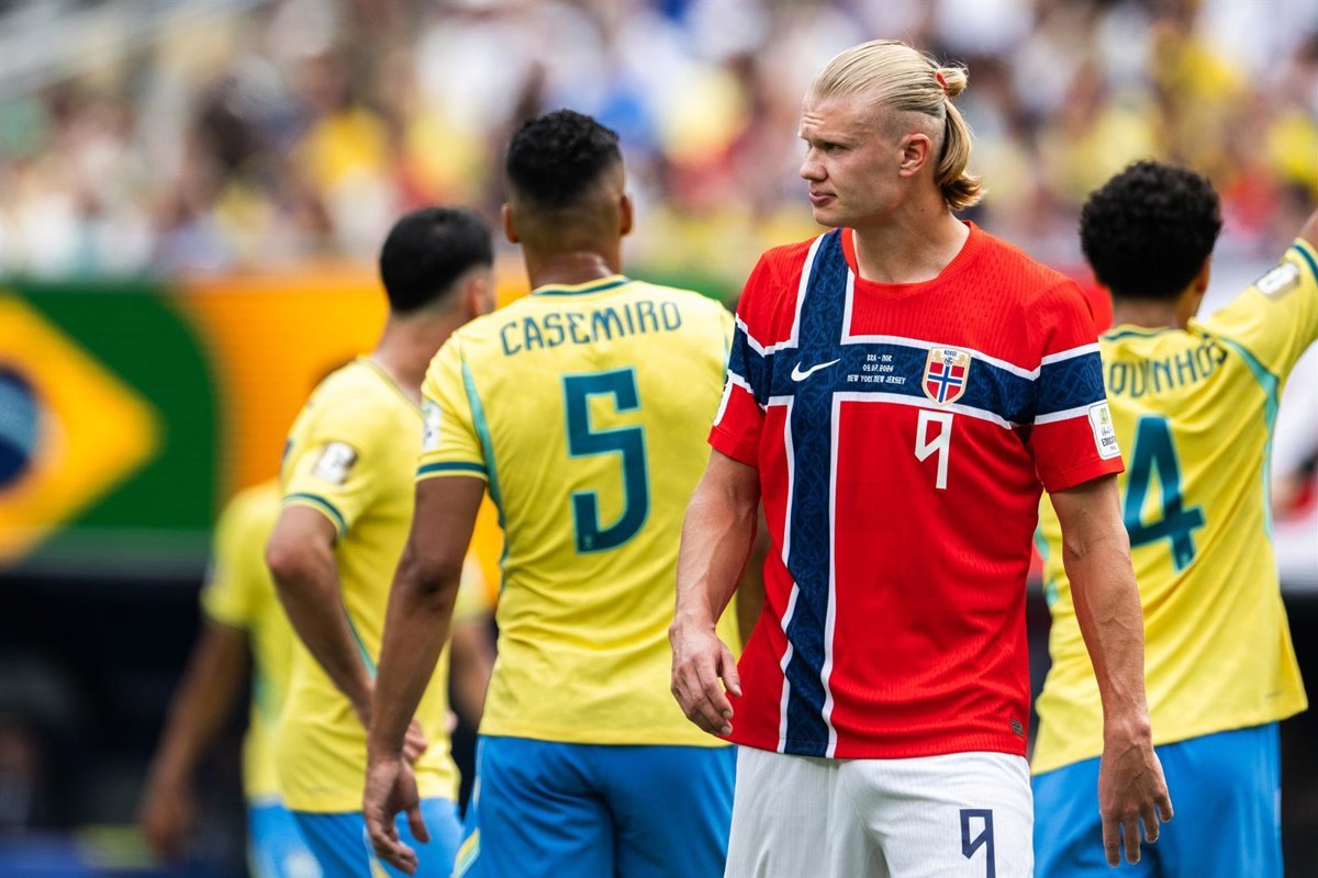 Haaland elimina a Brasil