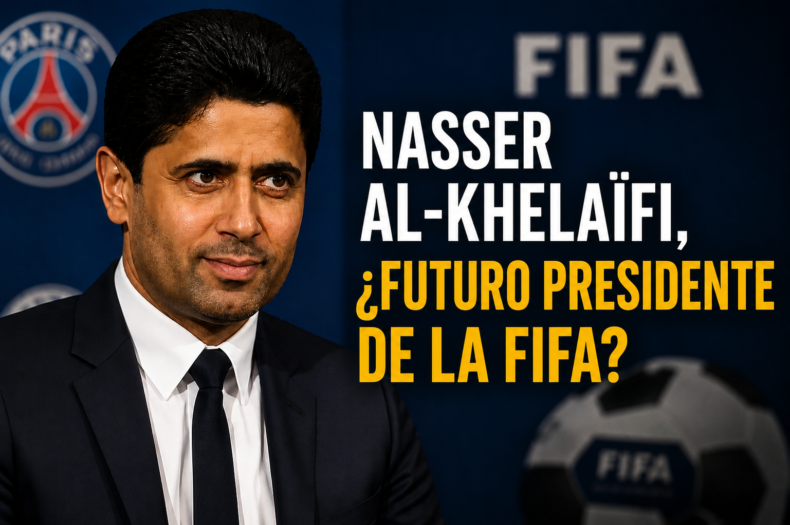 ¿Nasser Al-Khelaïfi, futuro presidente de la FIFA?