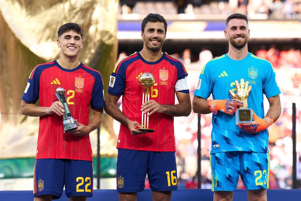Rodri Hernández, MVP del Mundial