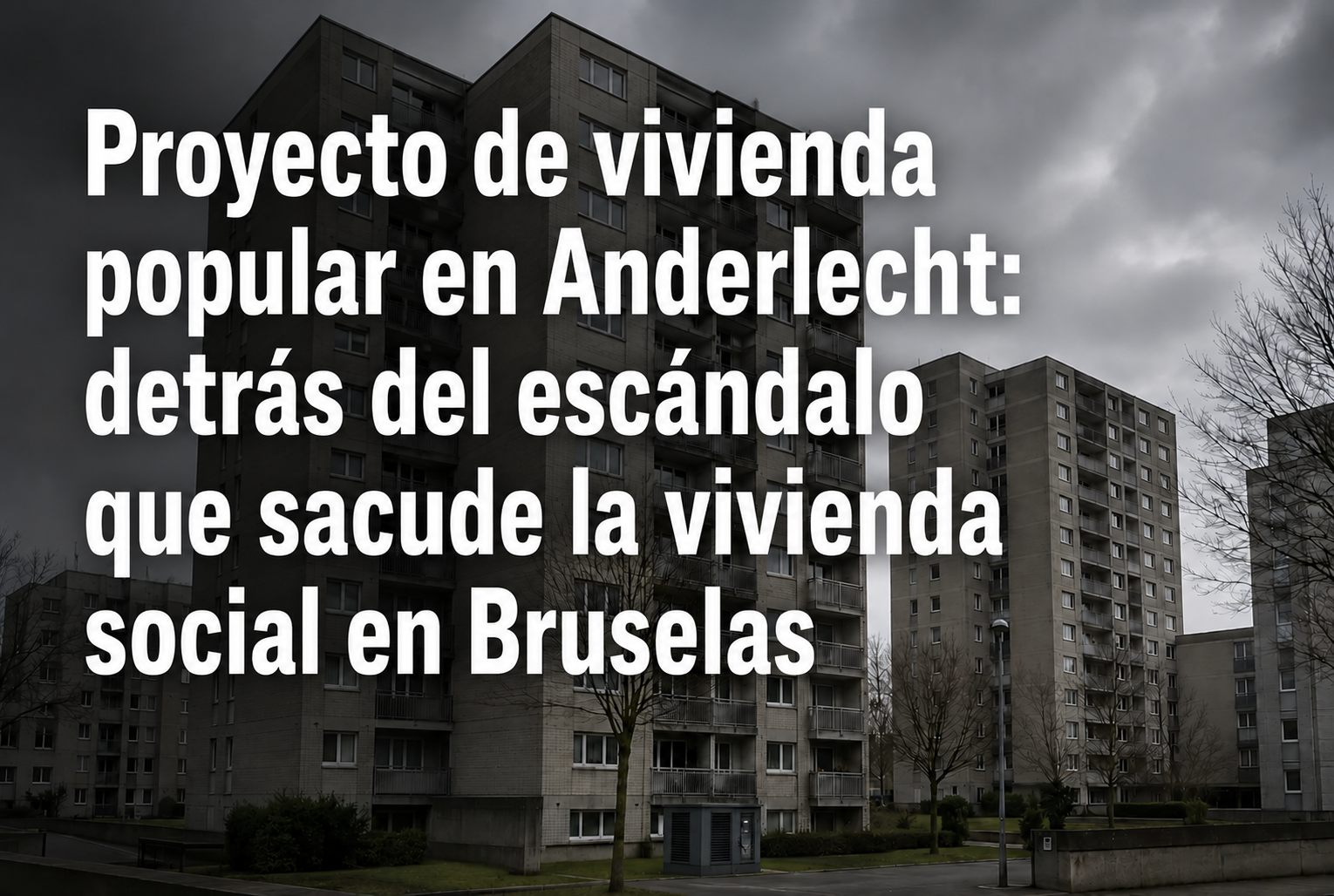 Isaac Hammouch-Foyer anderlechtois: balance de un caso que ha sacudido la vivienda social en Bruselas