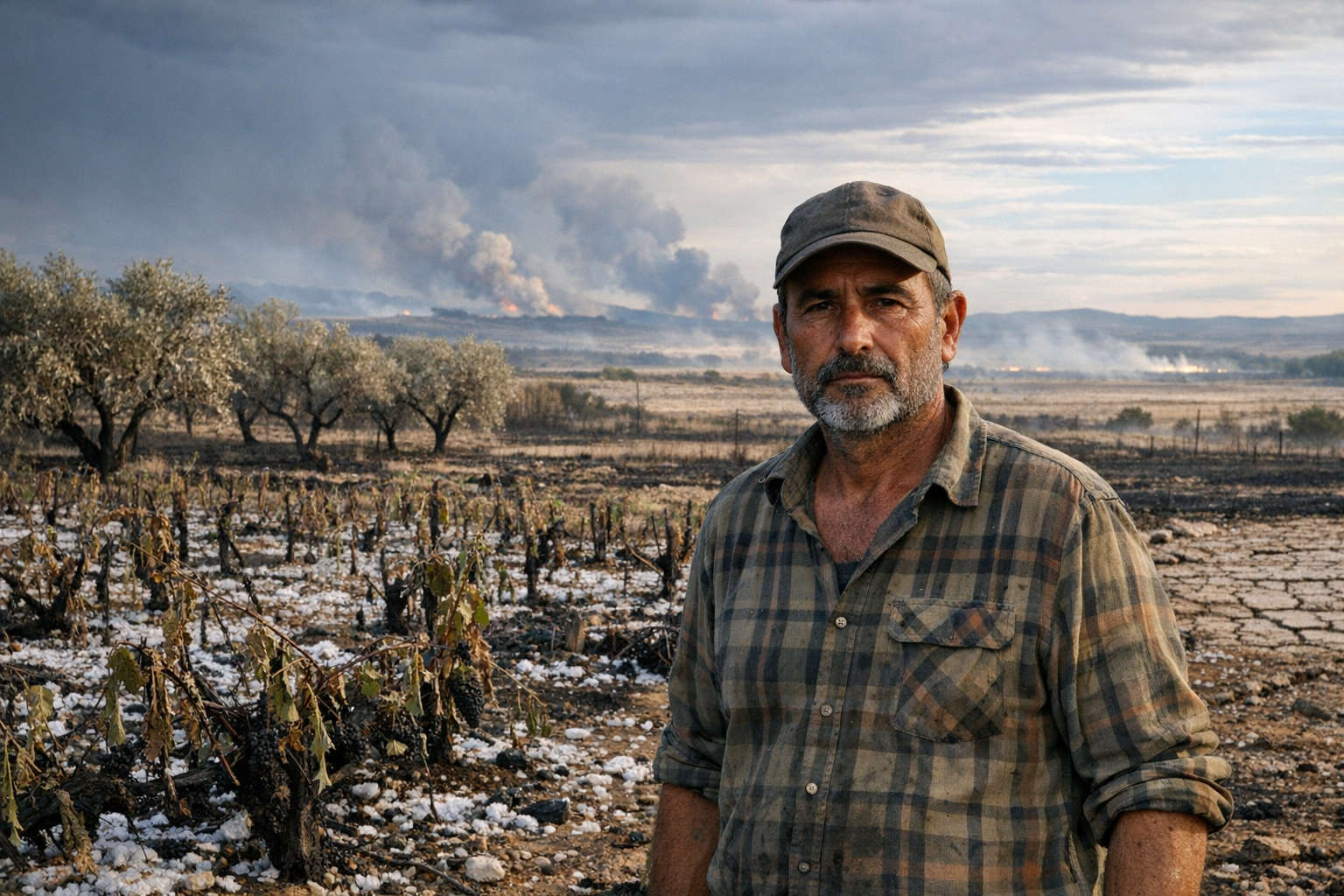 Campo en tensión: ocho meses de extremos que golpean la producción española
