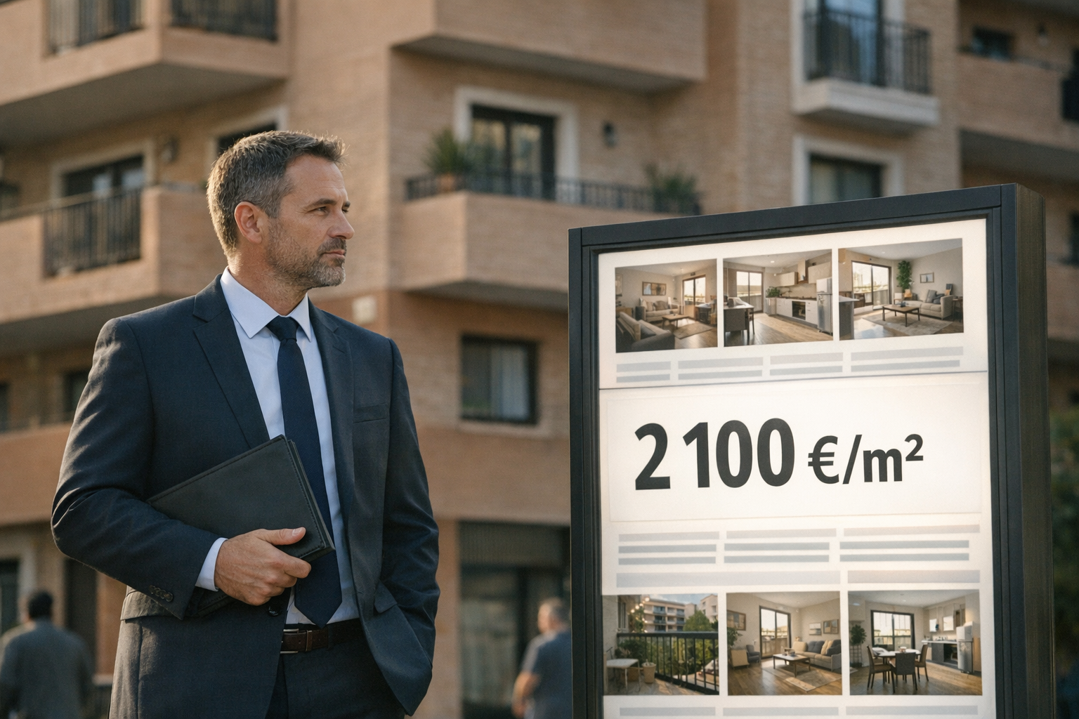 La vivienda marca un récord histórico: más de 2.100 € por metro cuadrado