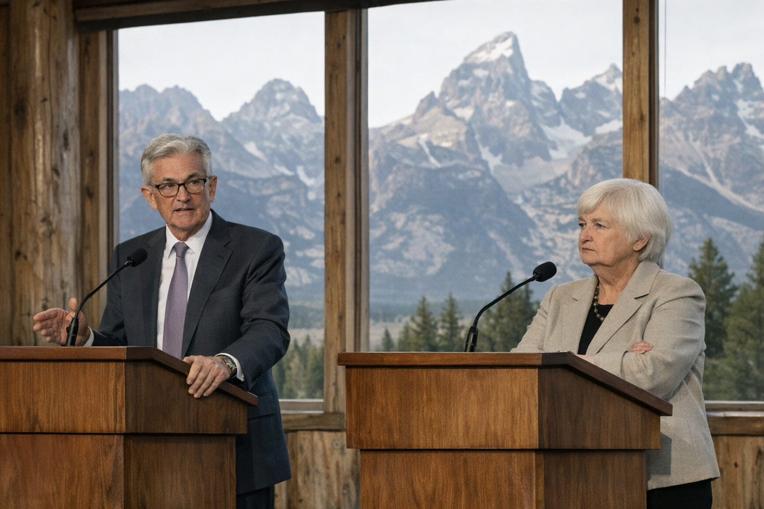 Choque de timones en Jackson Hole: la Fed, el Tesoro y el dictado del dólar Choque de timones en Jackson Hole: la Fed, el Tesoro y el dictado del dólar