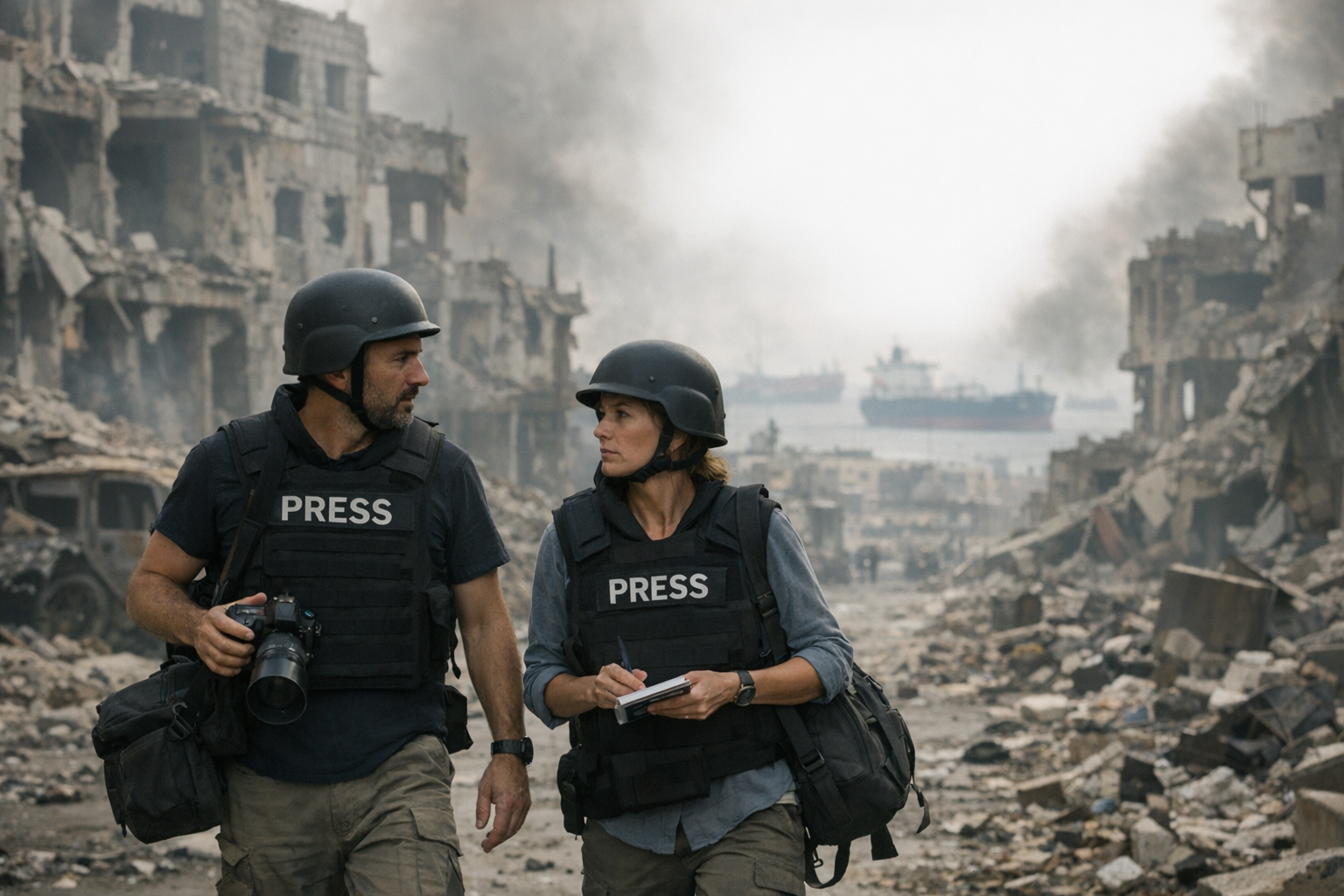 Periodistas de la BBC en zona de combate y el riesgo para la seguridad energética mundial Periodistas de la BBC en zona de combate y el riesgo para la seguridad energética mundial