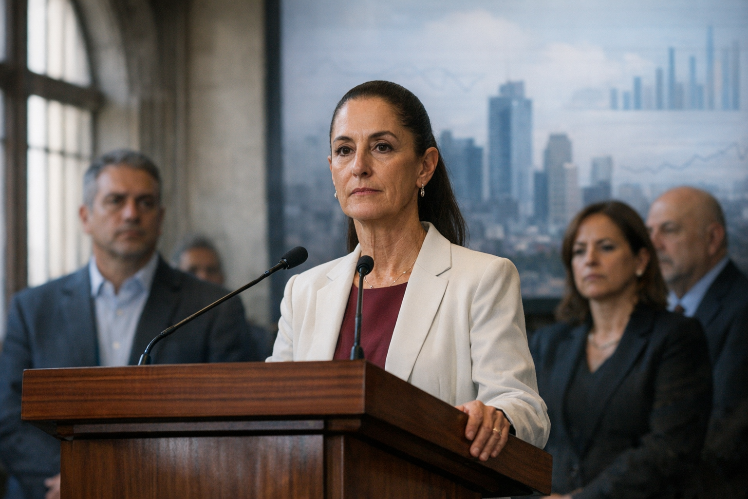 Sheinbaum en el tercer año: capital político frente a retos persistentes Sheinbaum en el tercer año: capital político frente a retos persistentes