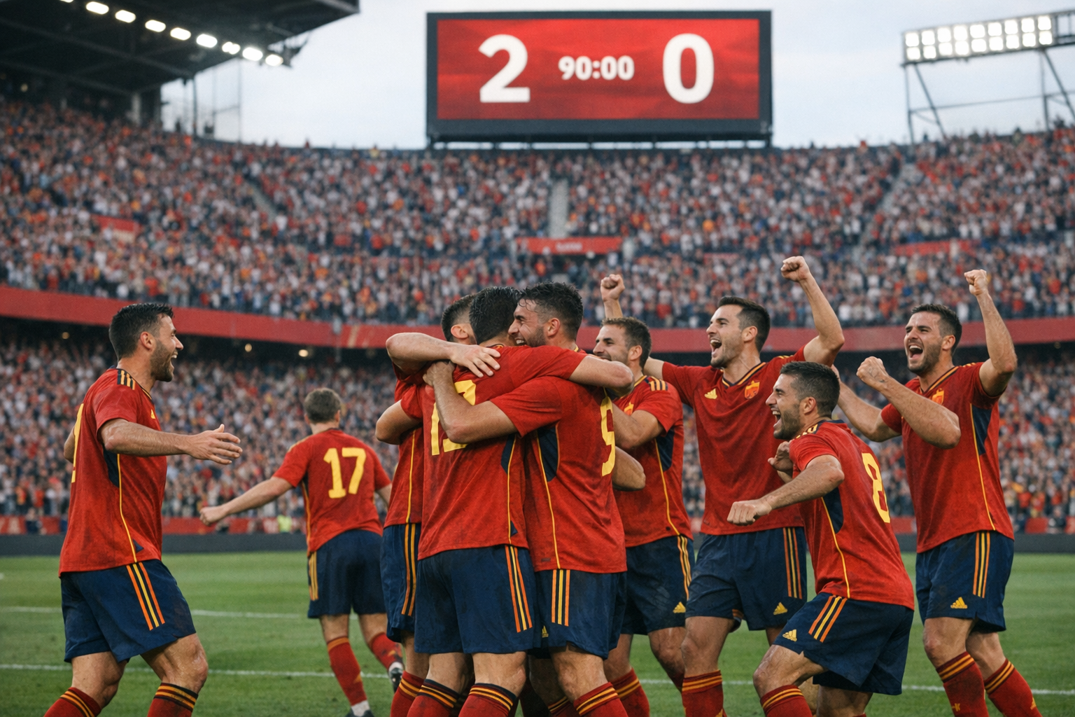 España renueva y vence a Croacia: Yamal brilla en Sevilla España renueva y vence a Croacia: Yamal brilla en Sevilla