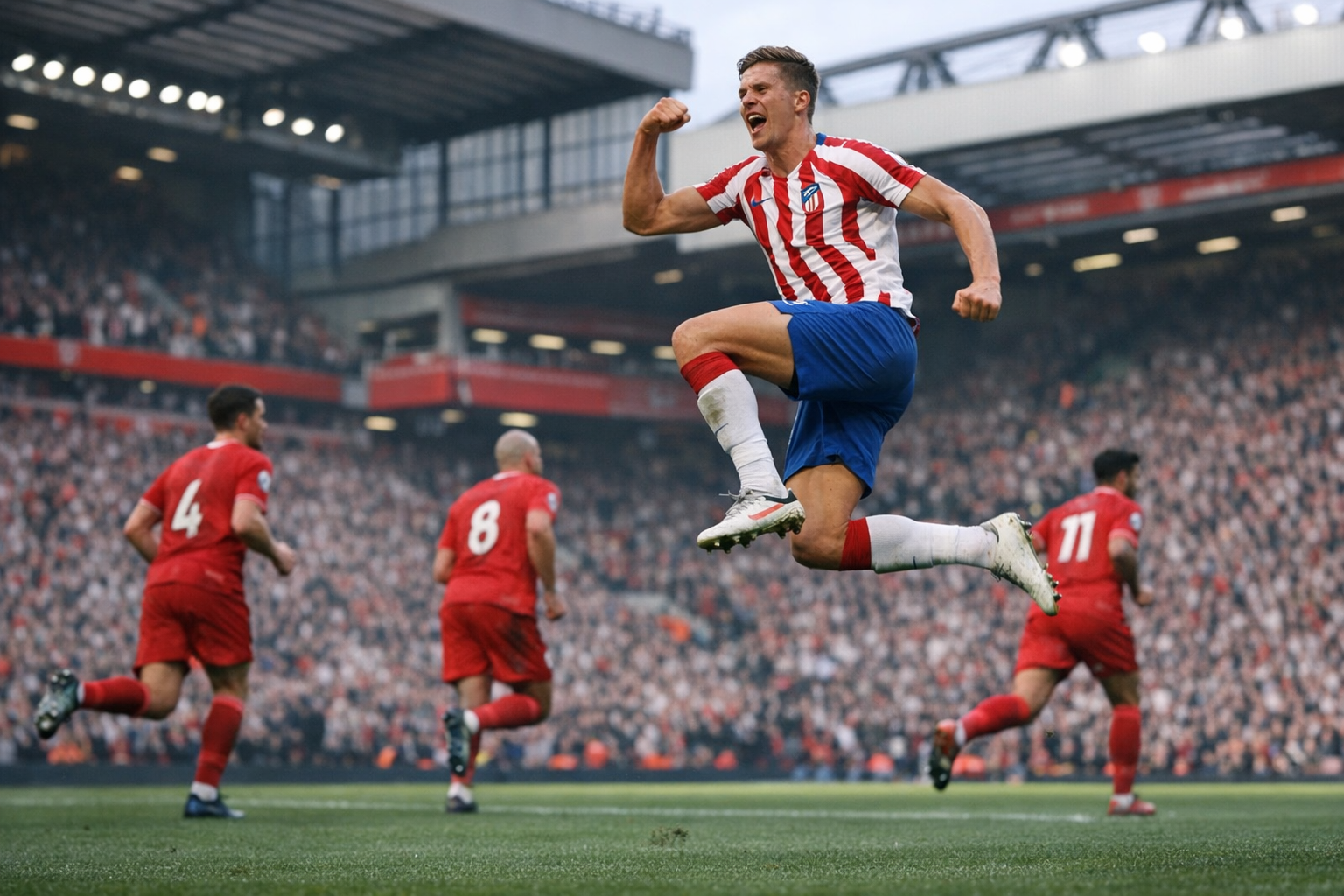 El Atlético cae en Anfield pese al tanto de Marcos Llorente