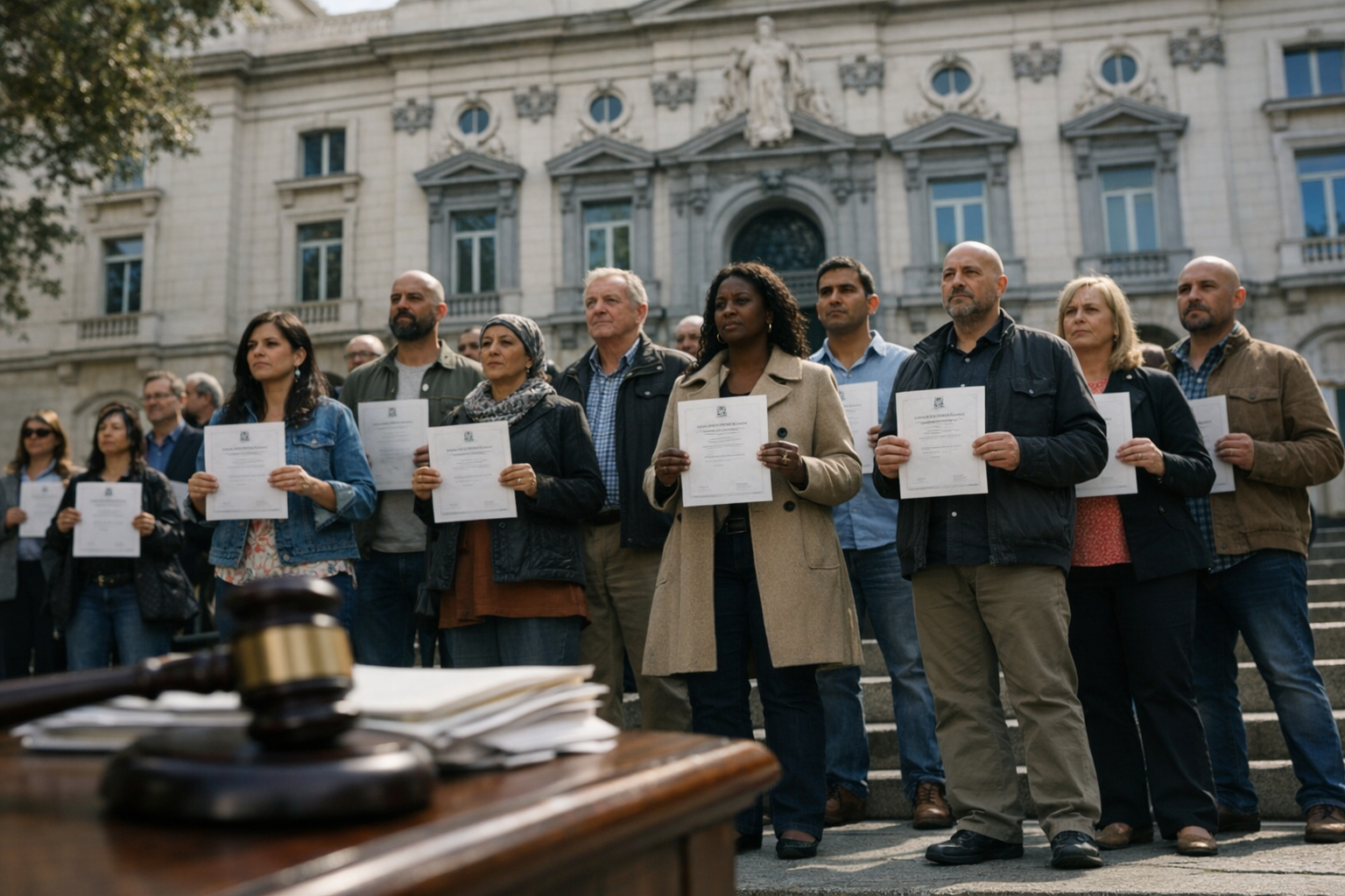El Supremo suspende temporalmente el voto de beneficiarios de la 'ley de nietos' El Supremo suspende temporalmente el voto de beneficiarios de la 'ley de nietos'