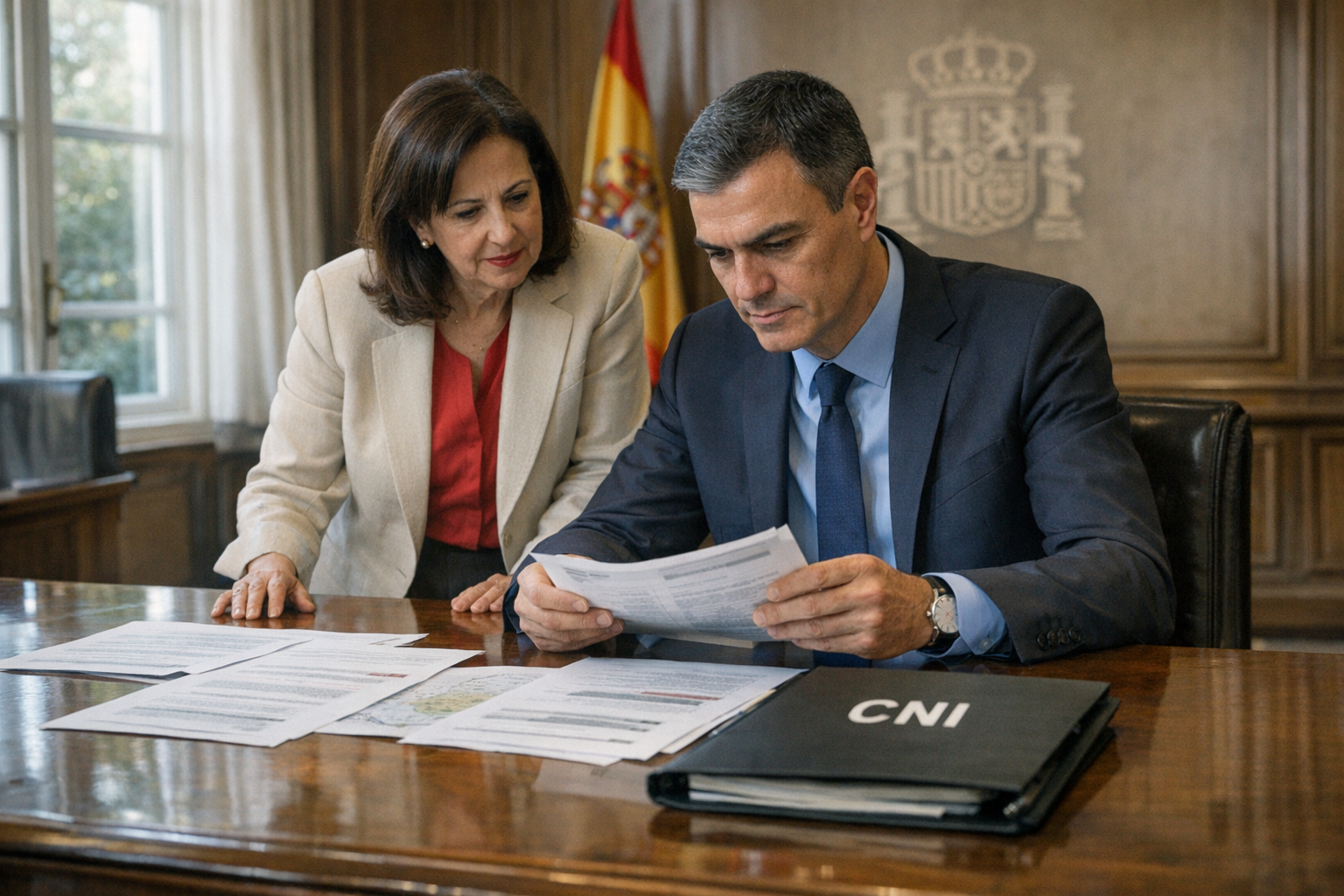 La Moncloa coordina con Robles la versión oficial del CNI tras la crisis en Ceuta