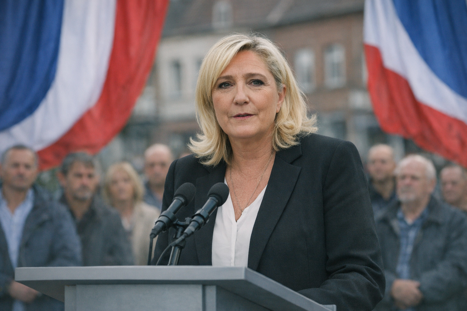 Marine Le Pen inicia campaña con el objetivo de capitalizar el avance de la extrema derecha