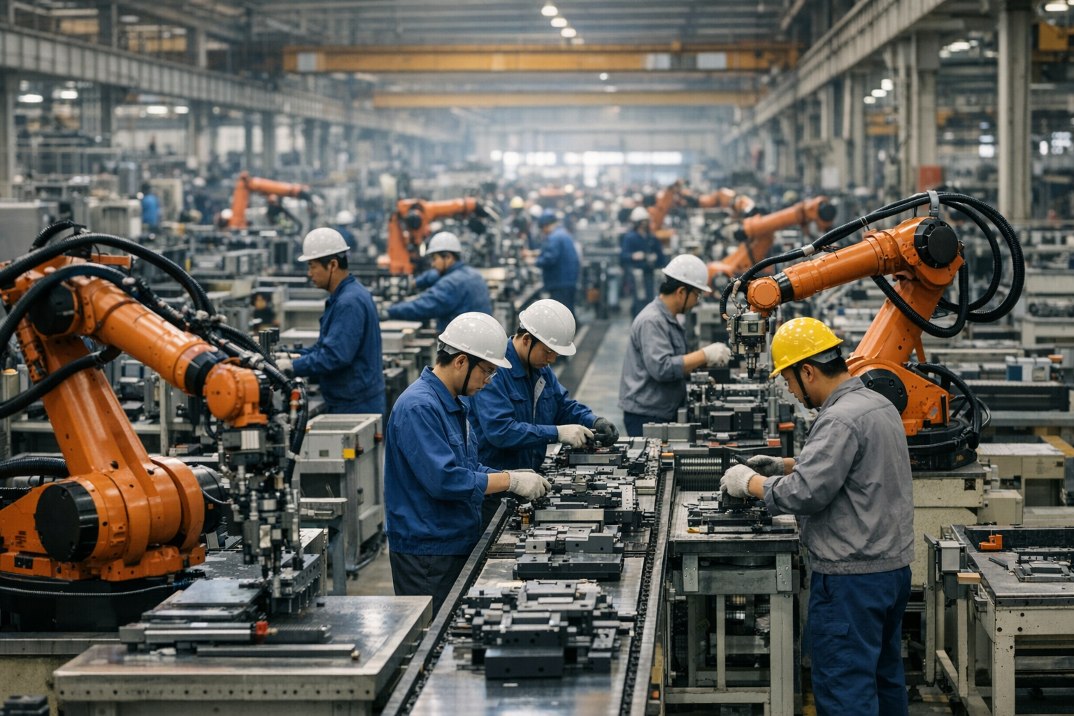 La transformación industrial en China: más allá de los robots humanoides