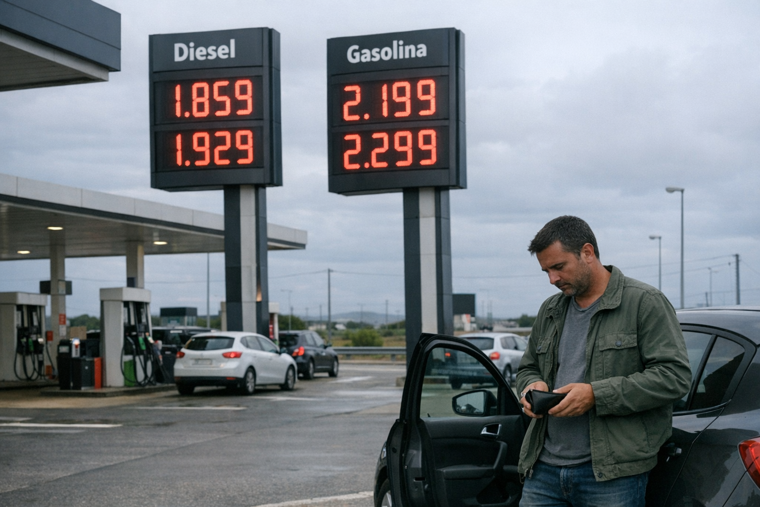 La subida de precios en España se agrava: energía y diésel presionan el poder adquisitivo