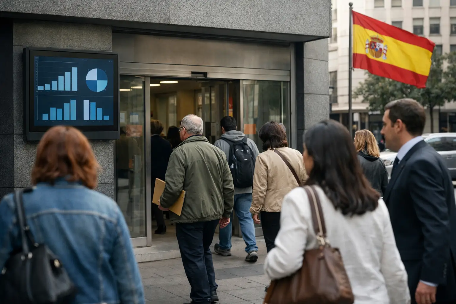 El paro vuelve a superar el 10% pese al récord de ocupación en España