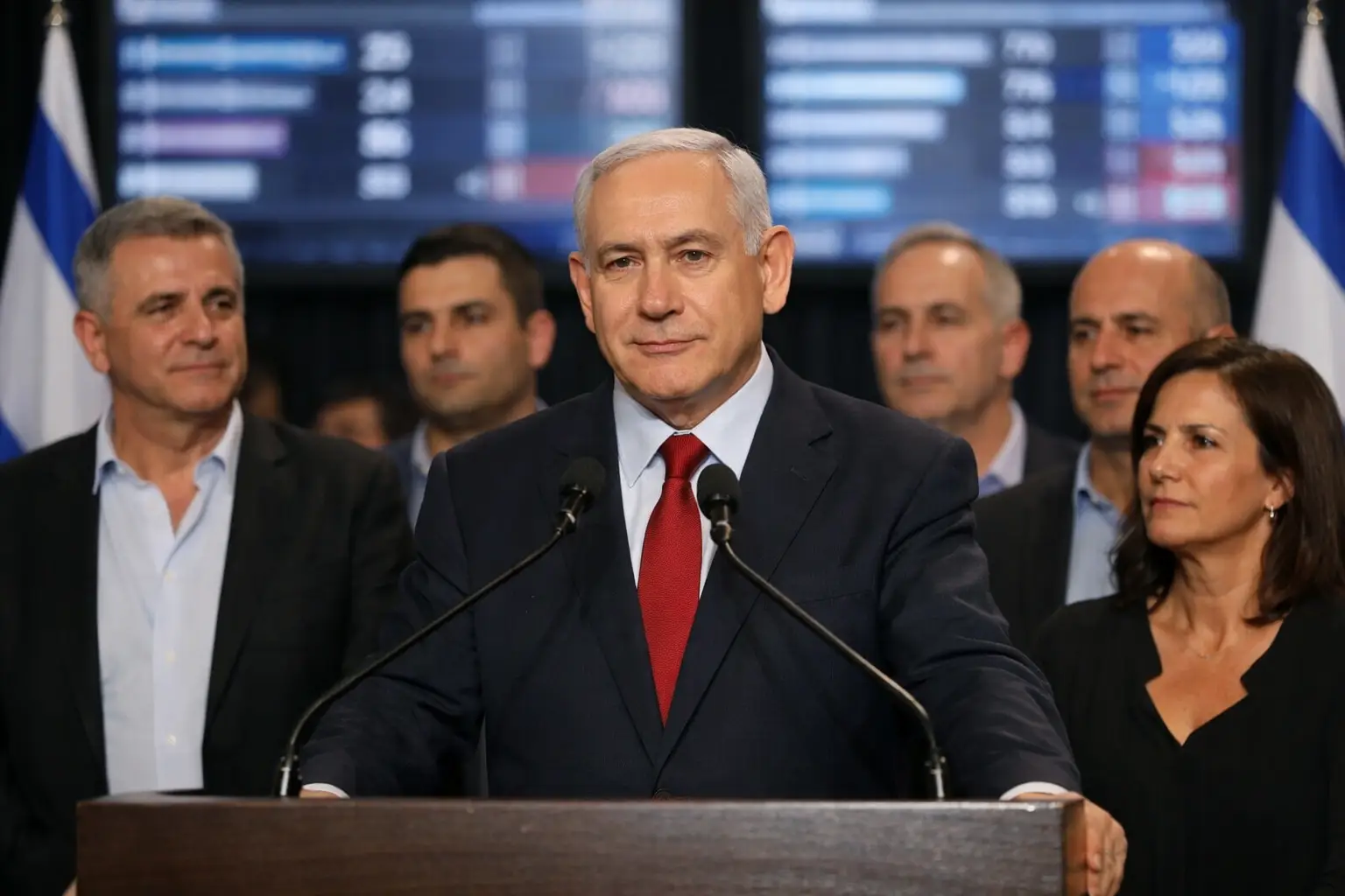 Netanyahu vence en Israel, pero la mayoría se le resiste