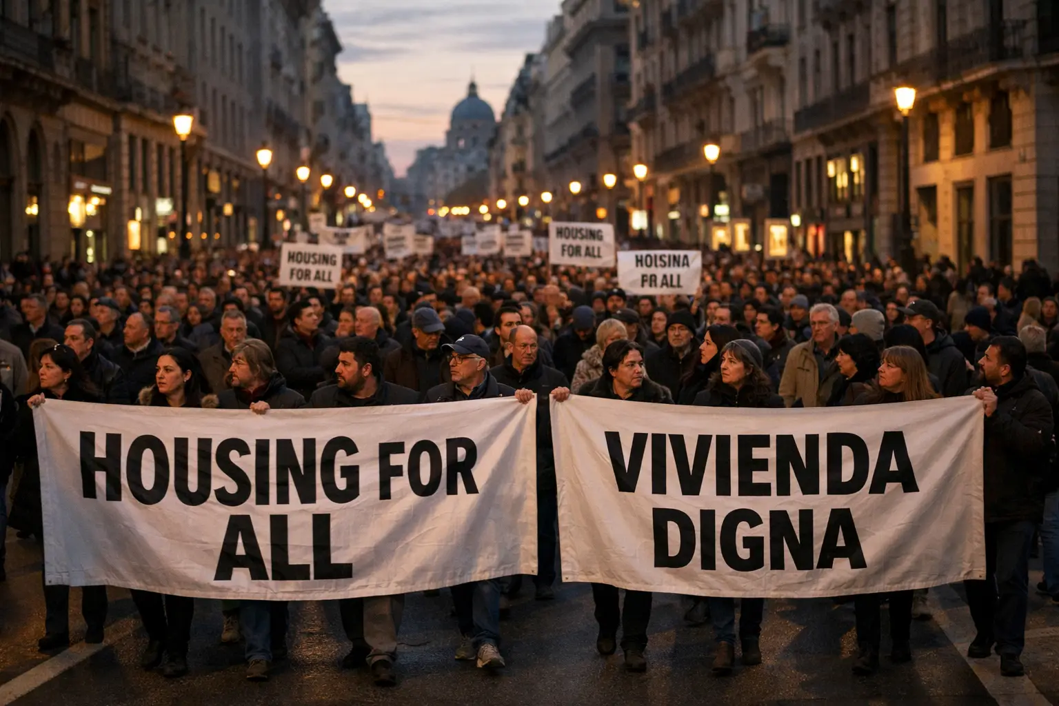 La muerte de Maricarmen Abascal impulsa una huelga general por la vivienda