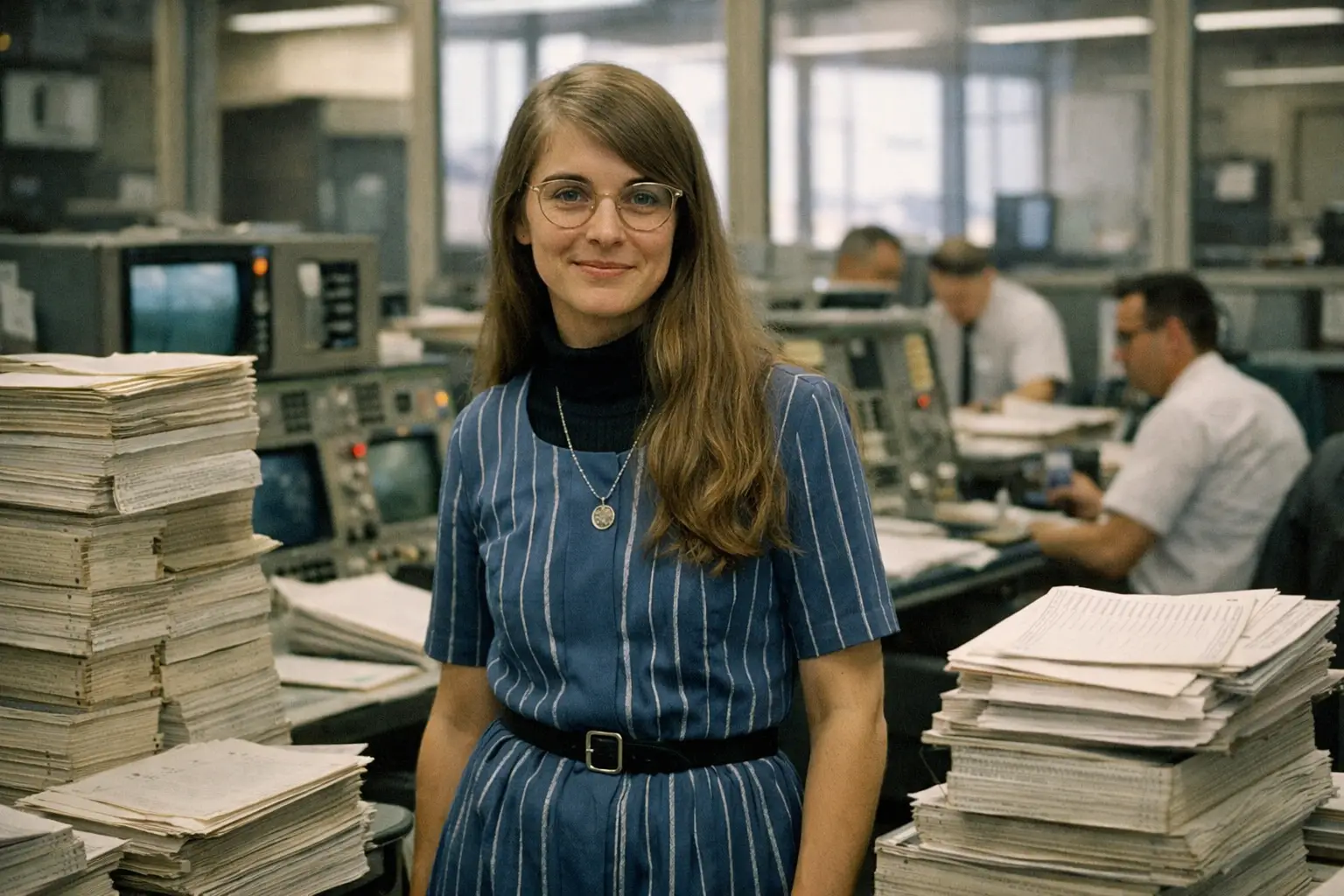 Margaret Hamilton, la pionera del software que mantuvo el Apolo en la Luna
